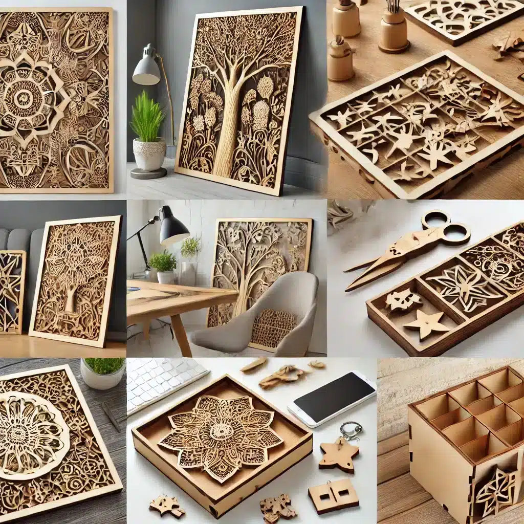 ایده‌های خلاقانه برای استفاده از محصولات ام‌ دی‌ اف لیزری